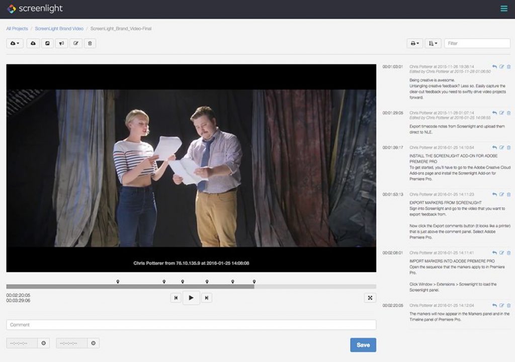 Free marker importer from Screenlight for Adobe Premiere Pro optimizes your workflow 1