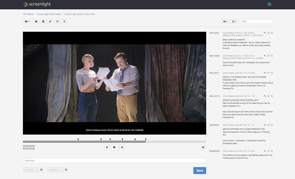 Free marker importer from Screenlight for Adobe Premiere Pro optimizes your workflow 12