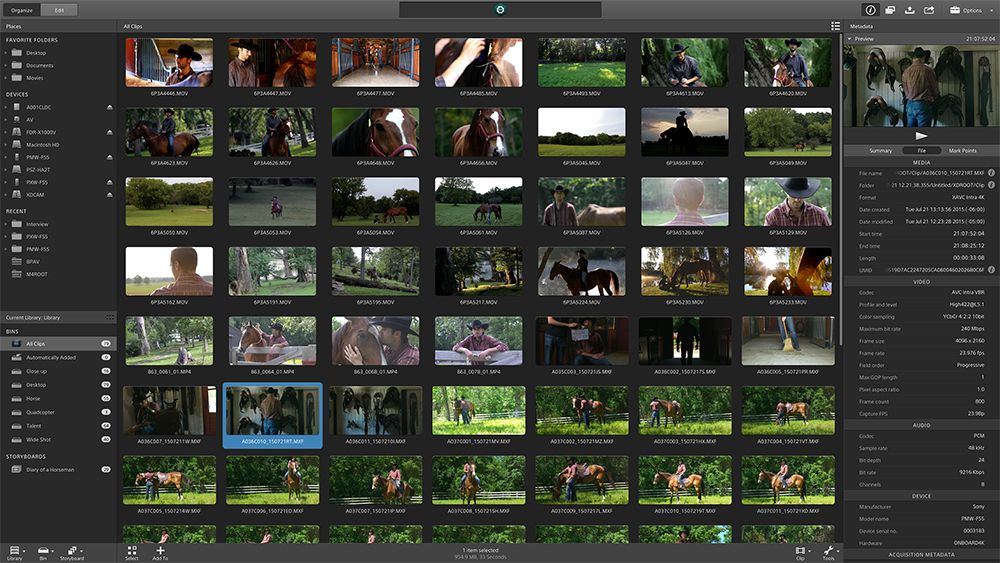 Defining and customizing your production-to-post workflow with Catalyst Prepare and Catalyst Edit 9