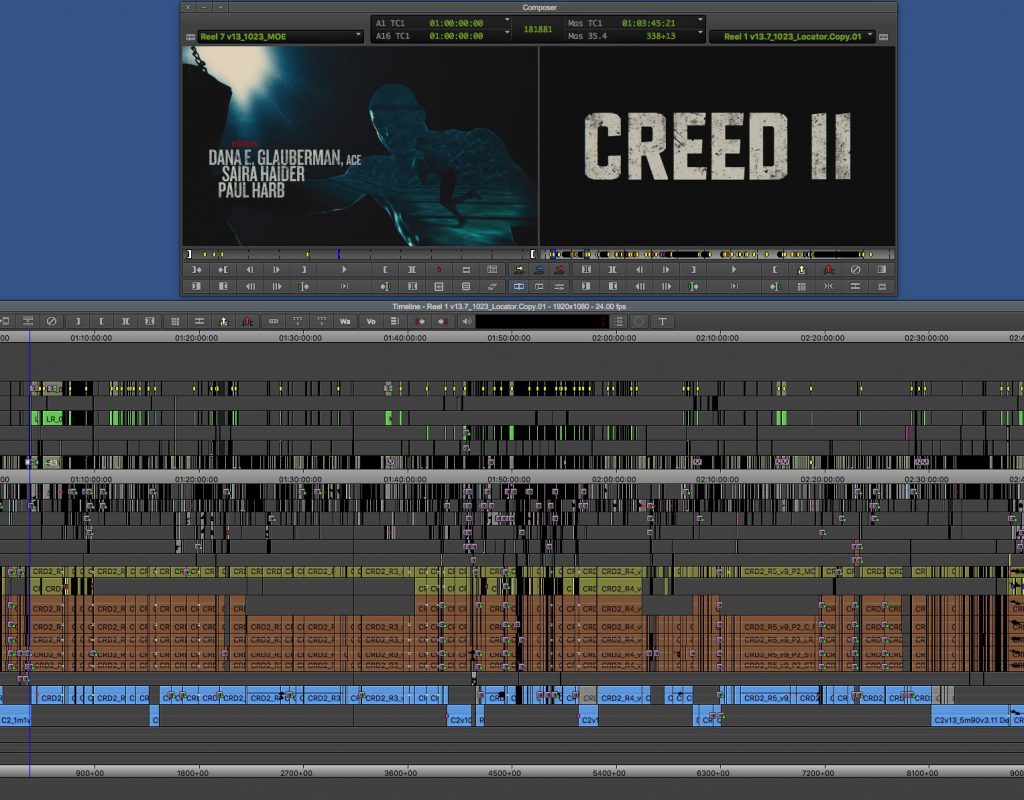 ART OF THE CUT with the editing team of "Creed II" 35