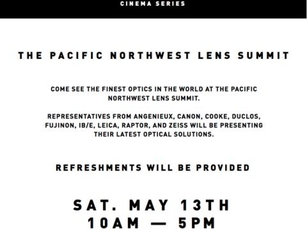 Koerner Lens Summit info