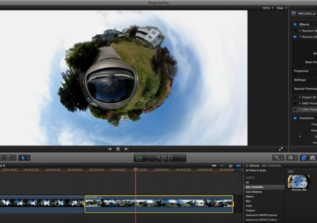 360VR in Final Cut Pro X Part 2 1