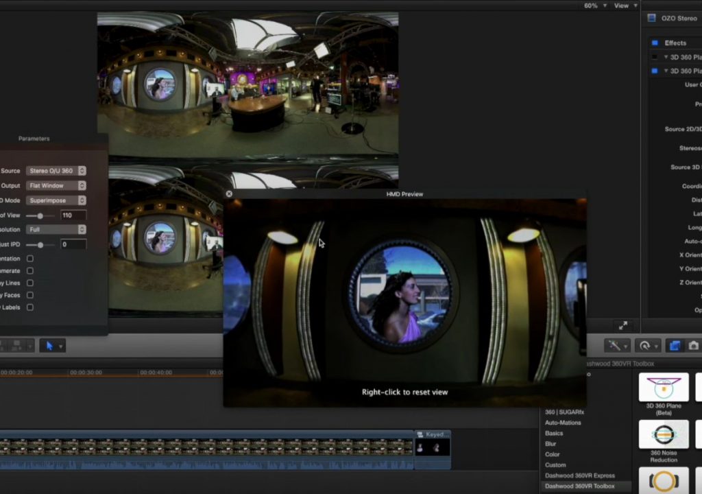 360VR compositing in Final Cut Pro X 1