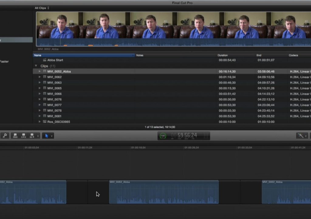 Reverse favoriting in Final Cut Pro X 1