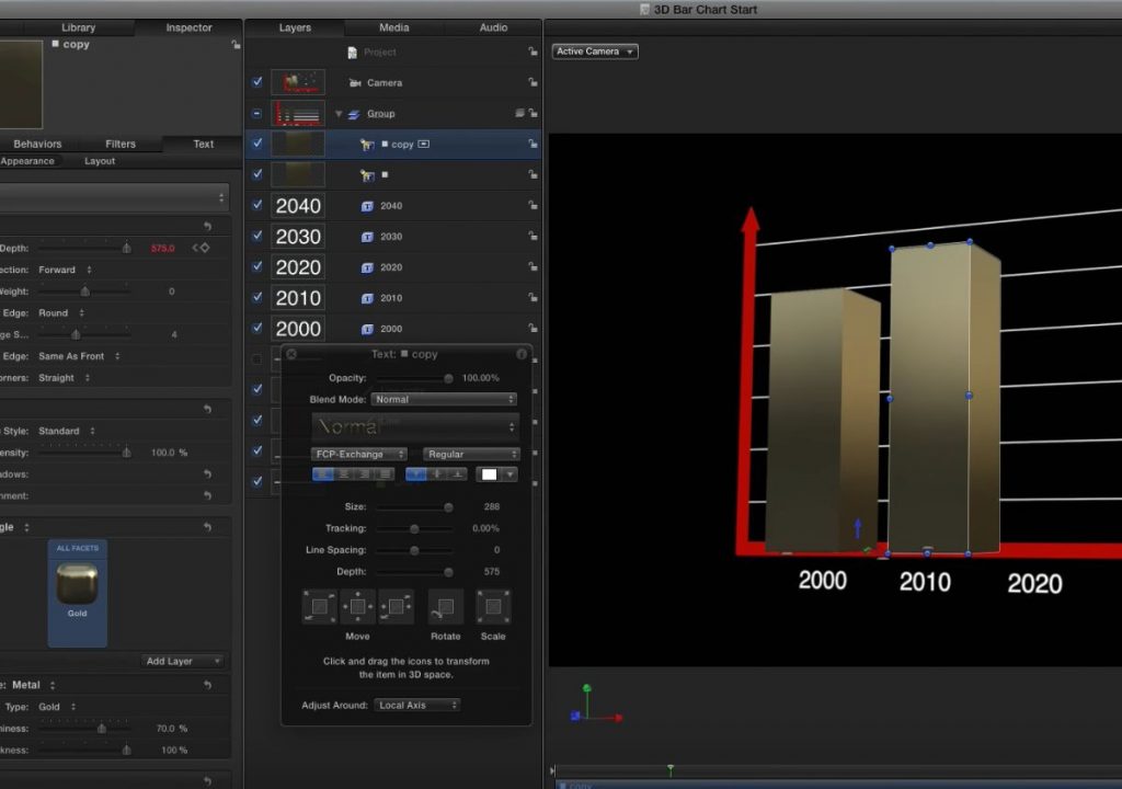 Creating 3D Animated Bar Charts in Motion 1
