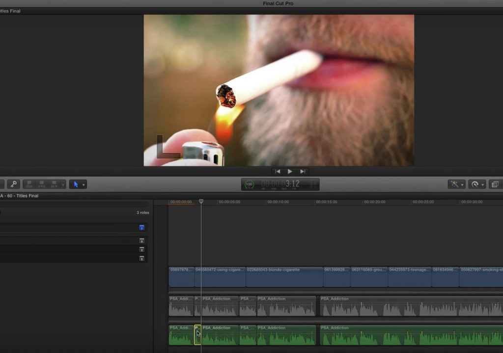 Creating alternate edits with roles in Final Cut Pro X 1