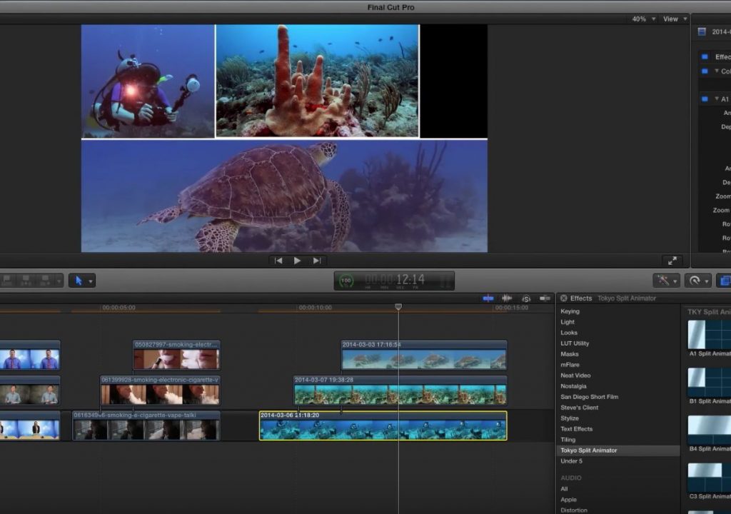 Tokyo Split Animator for Final Cut Pro X 1