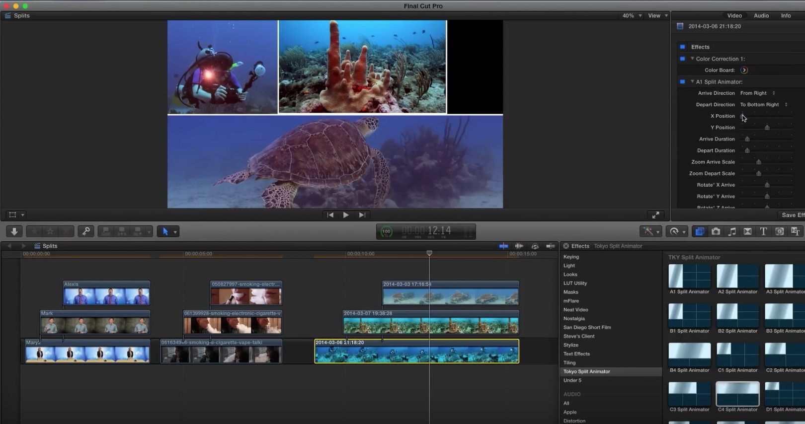 Tokyo Split Animator for Final Cut Pro X 1