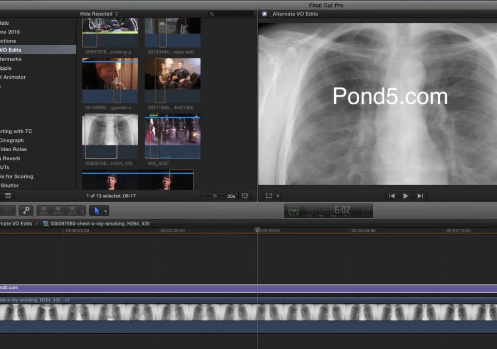 Adding hidden watermarks in Final Cut Pro X 1