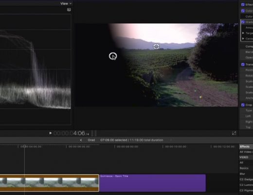 Using Graduated Masks in Final Cut Pro X 8
