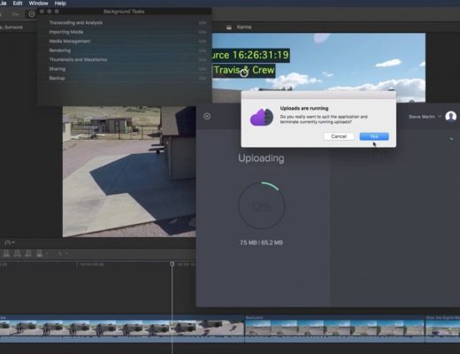 Exporting Clips Using Frame.io 3