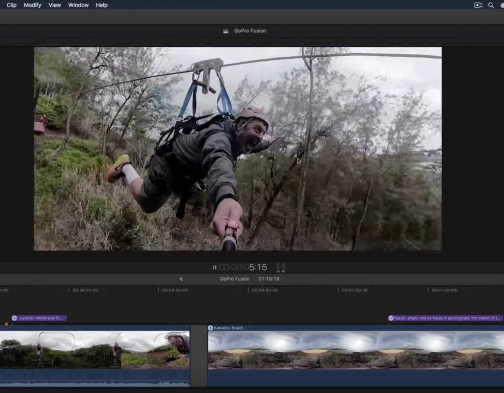 GoPro Fusion & Final Cut Pro X 1
