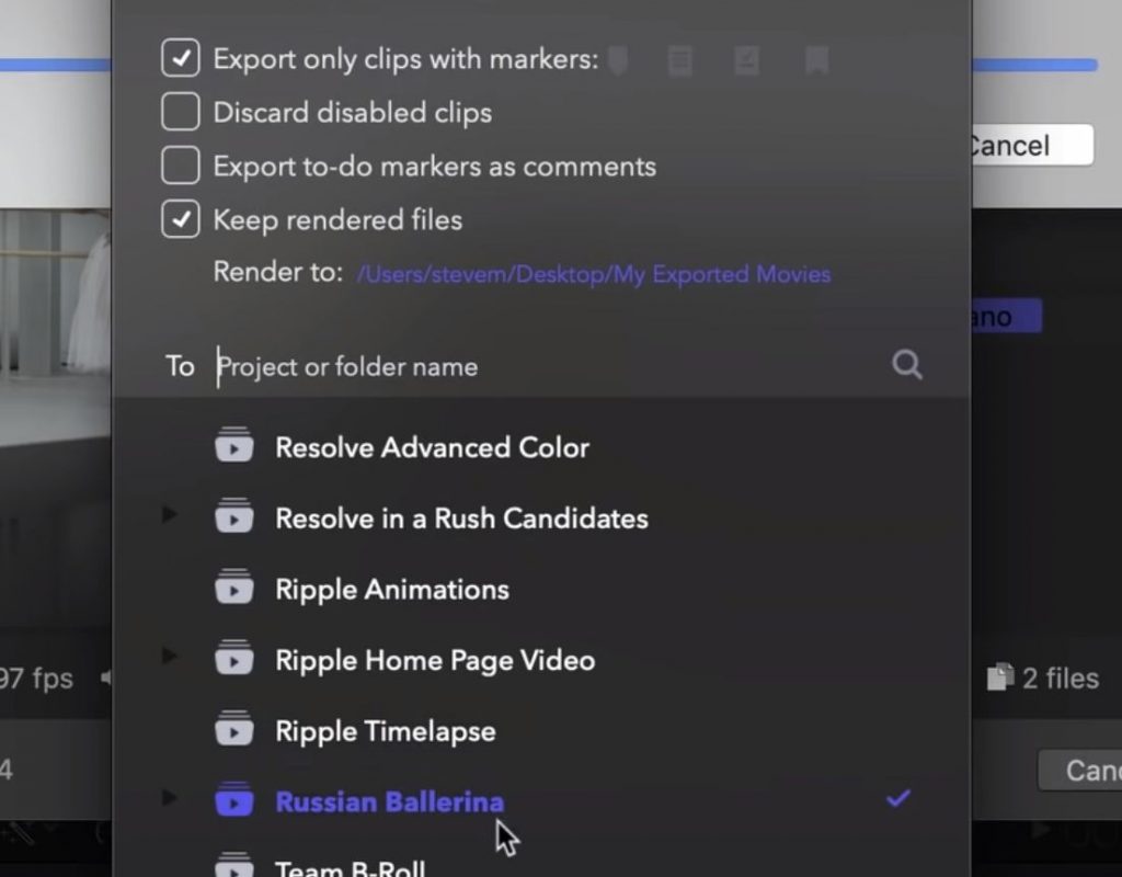 Batch Export Clips from Final Cut Pro X Timelines 1