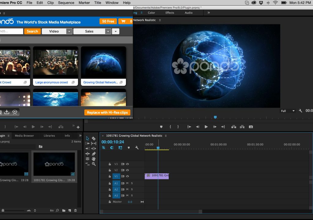 Explore the Details Around the New Stock Plugin for Premiere Pro from Pond5 1