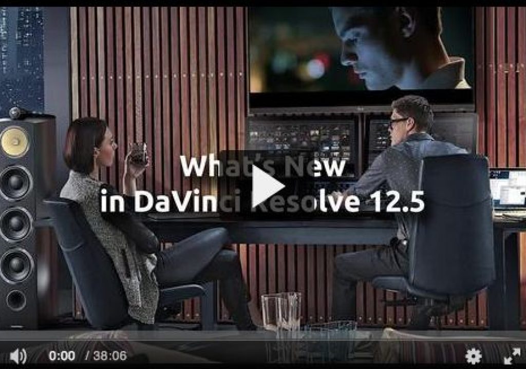 What's New in Blackmagic Design’s DaVinci Resolve 12.5? 1