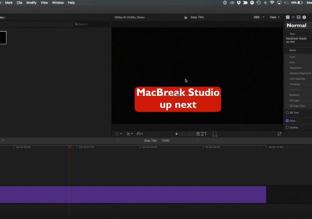 Using the Align To behavior in Motion 5.3 1
