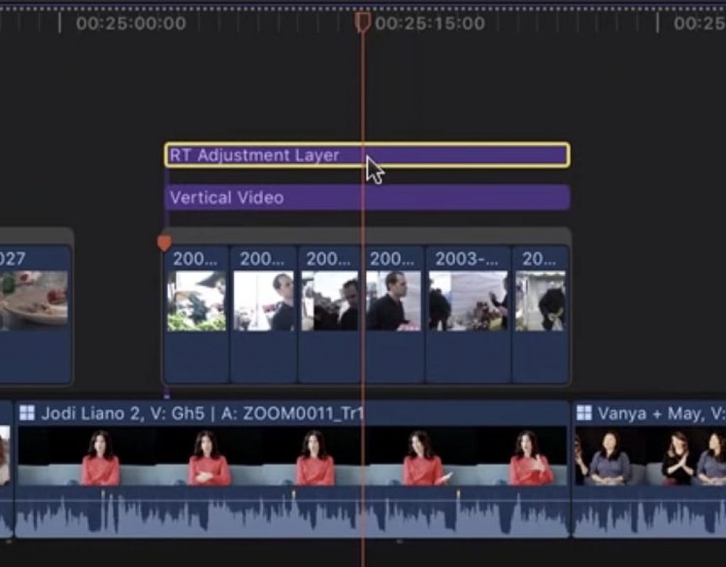 Wait you can do that with an adjustment layer? (In Final Cut Pro X) 1