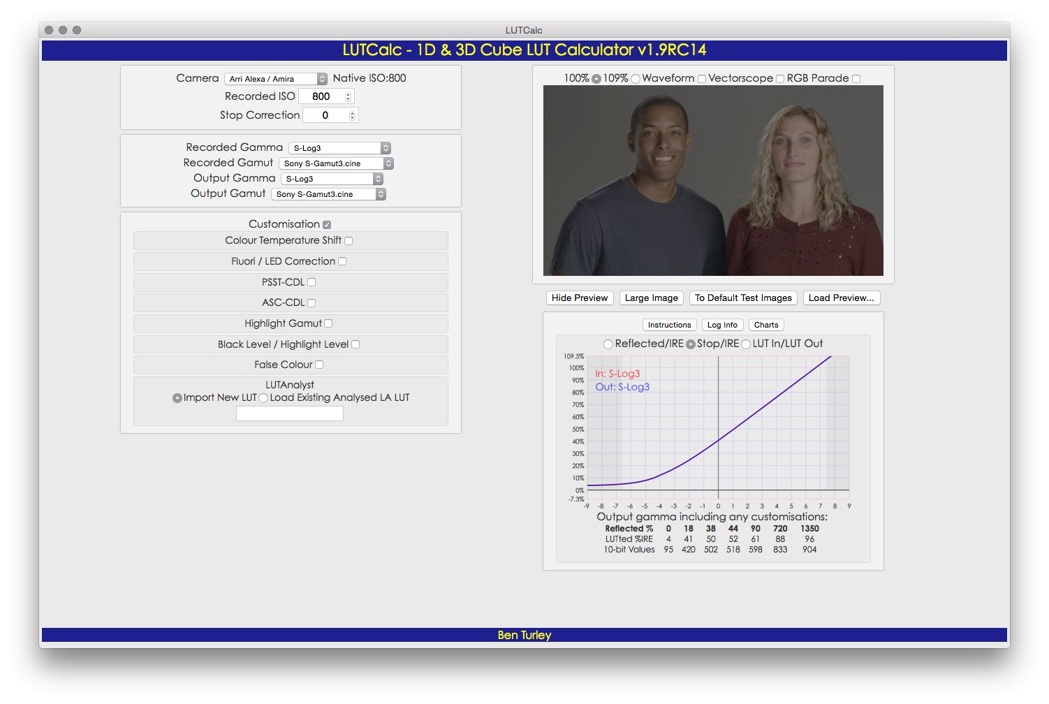 Hacking Alexa's Rec 709 LUT into a Sony FS7/F5/F55 7
