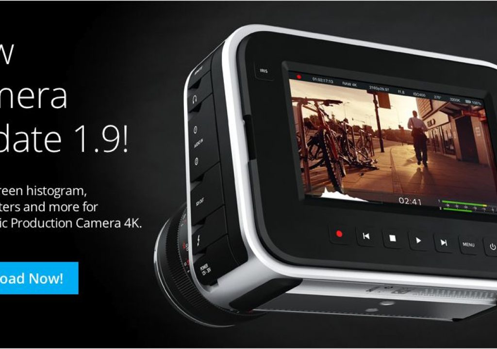 Blackmagic Production Camera Gets A New "Heads Up Display" 7