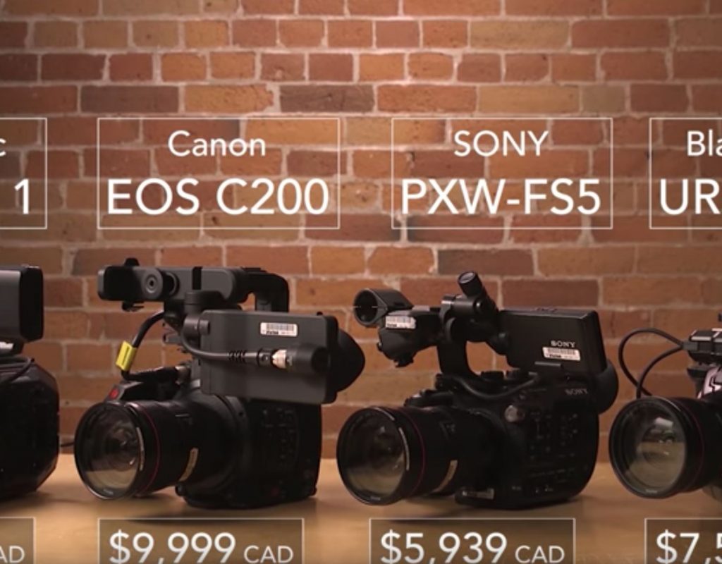 The 2018 Compact Cinema Camera Shootout 1