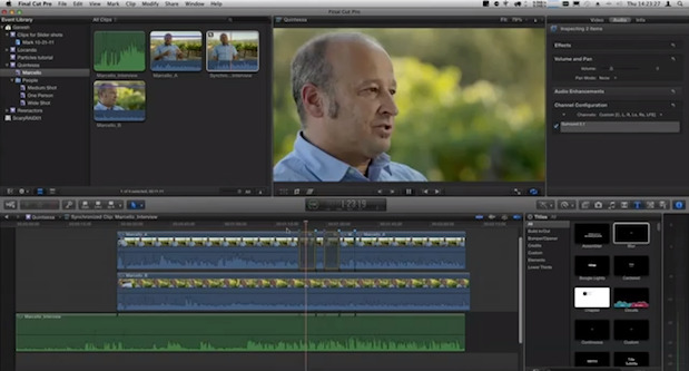 Multi-cam Editing in Final Cut Pro X? 1