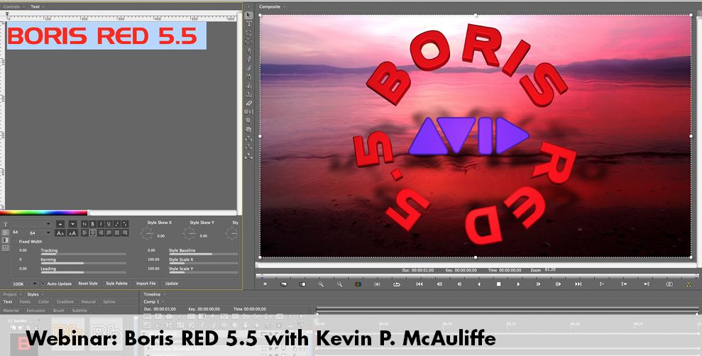Boris Red 5.5 for Media Composer Editors 3
