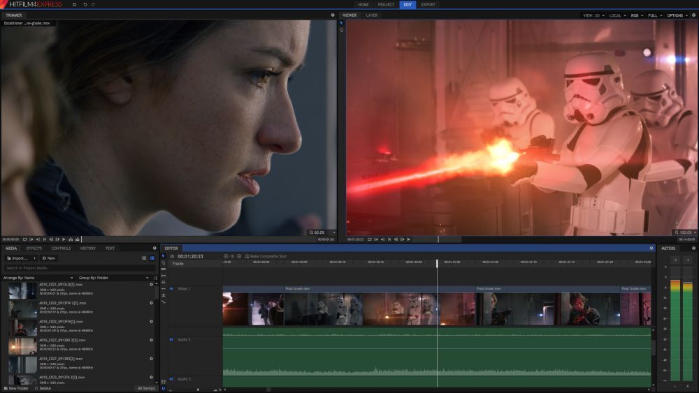 ‘Rebellion' tutorials for free HitFilm 4 Express 12
