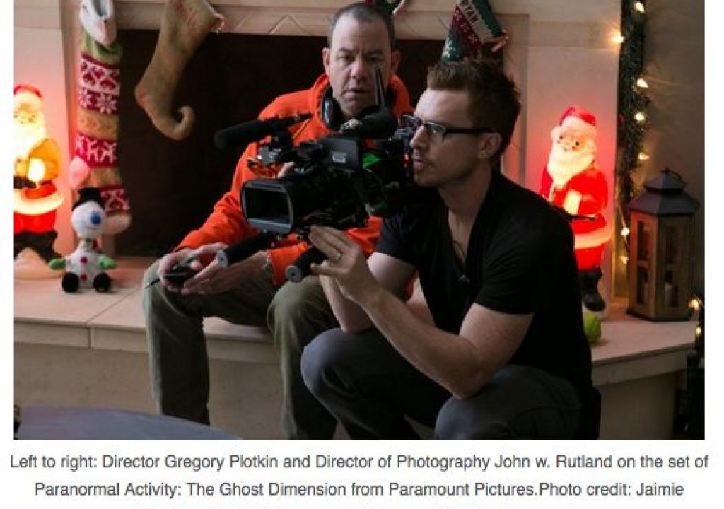 Sony cameras help create the supernatural look in “Paranormal Activity: The Ghost Dimension” 1