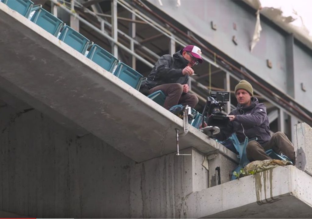 Filming Tyler Fernengel's BMX Session 1
