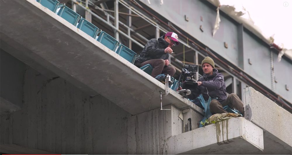 Filming Tyler Fernengel's BMX Session 9
