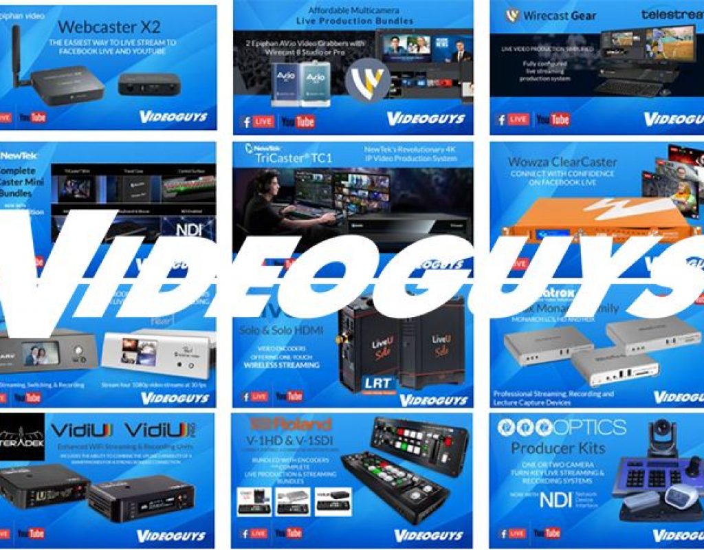 2017 Top Products for Facebook Live and YouTube 1