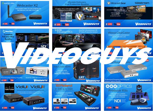 2017 Top Products for Facebook Live and YouTube 1