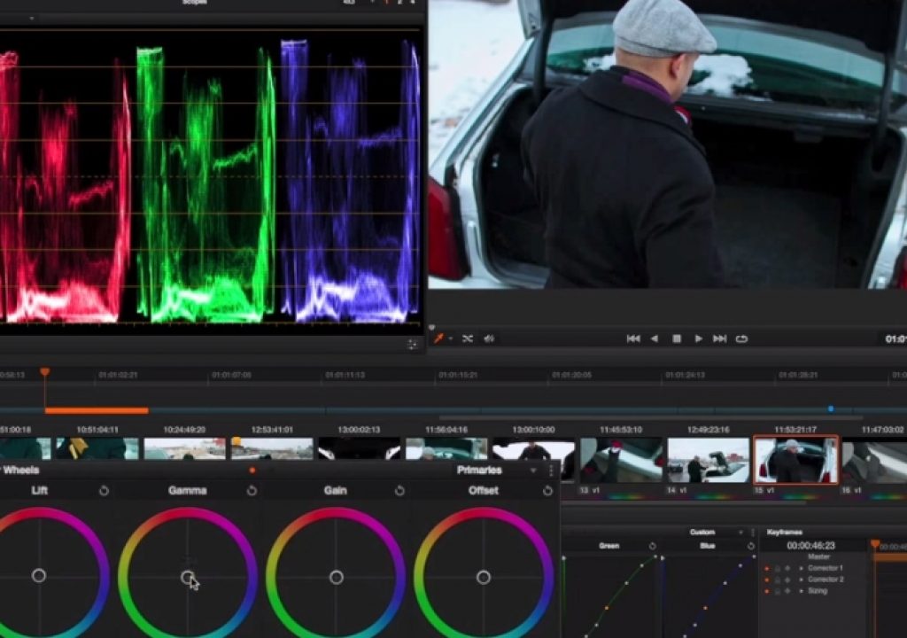 Shot Matching in DaVinci Resolve 1