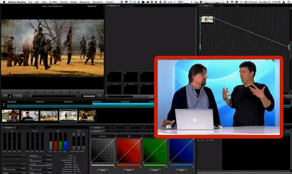 Final Cut Pro X and DaVinci Resolve 1