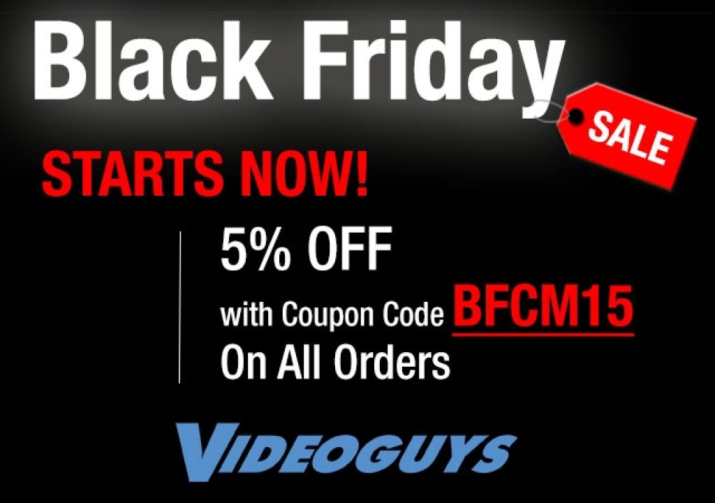 Videoguys Round Up of Black Friday Specials #BlackFriday 1