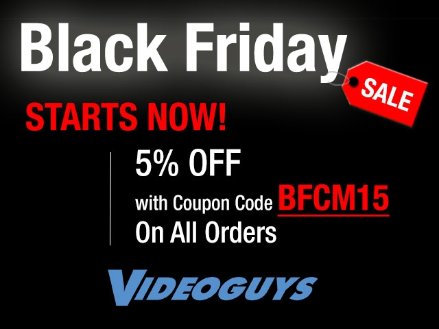 Videoguys Round Up of Black Friday Specials #BlackFriday 10