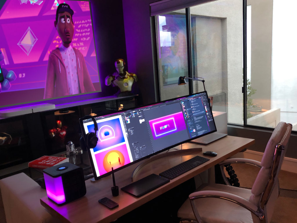 Creating futuristic UIs, HUDs, and languages for Netflix’s “The Mitchells vs. The Machines” with Adobe Creative Cloud 1