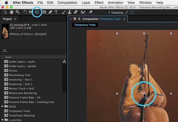 After Effects Hidden Gems: Temporary Tools 6
