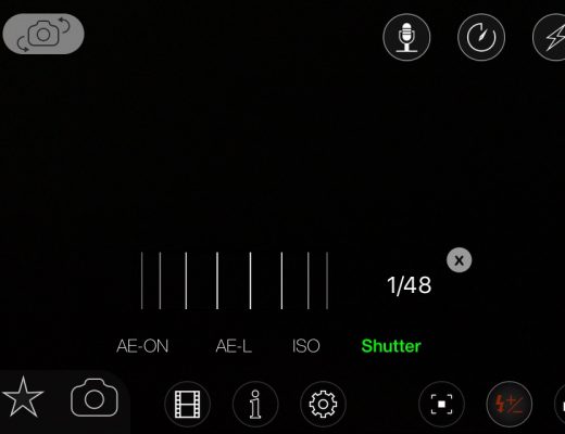 MoviePro for iOS: How to set 180-degree shutter, framerate and more 1