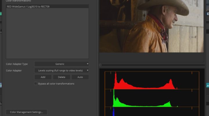 Media Composer Source Settings