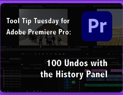 Title: 100 Undos with the History Panel