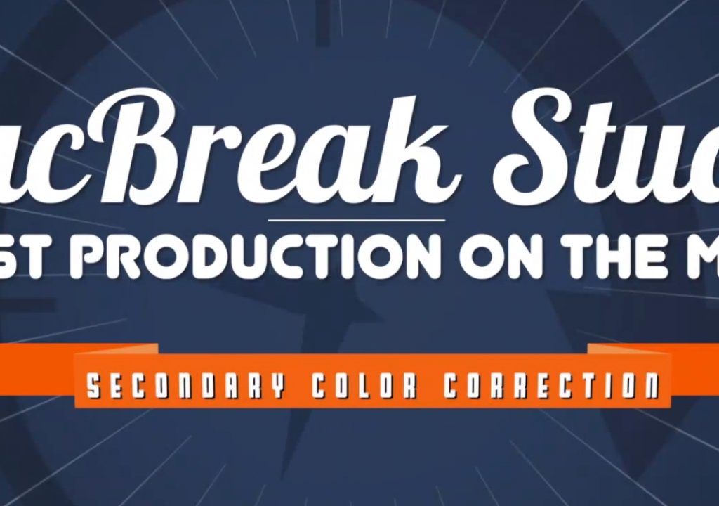 Secondary Color Correction in Final Cut Pro 10.2 1
