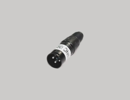 Review: 150 ohm XLR dummy plug to test audio preamp noise or cleanliness 3