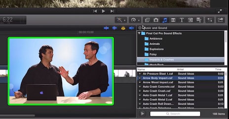 Managing Sound Effects in Final Cut Pro X 13