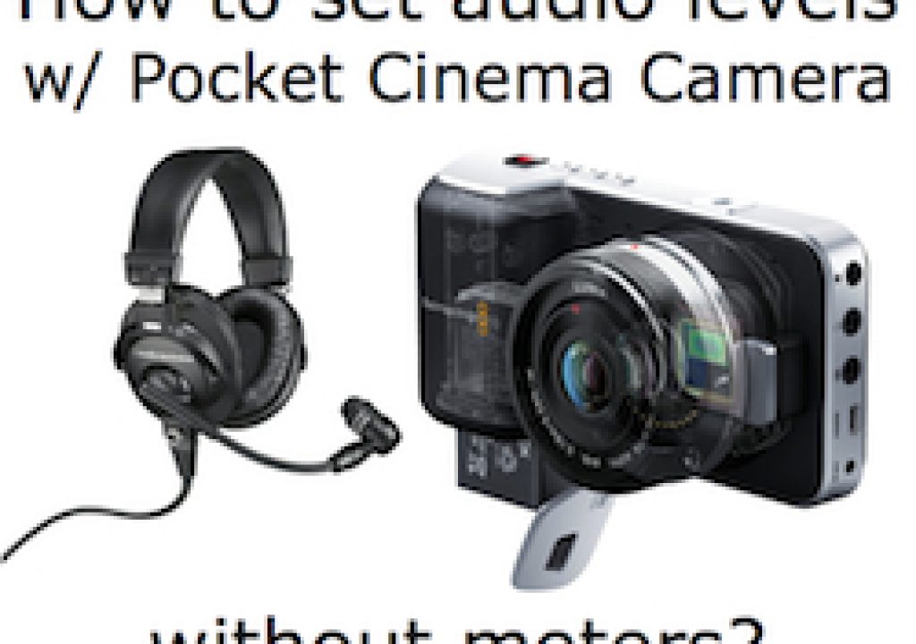 How to adjust audio levels with Blackmagic cameras 11