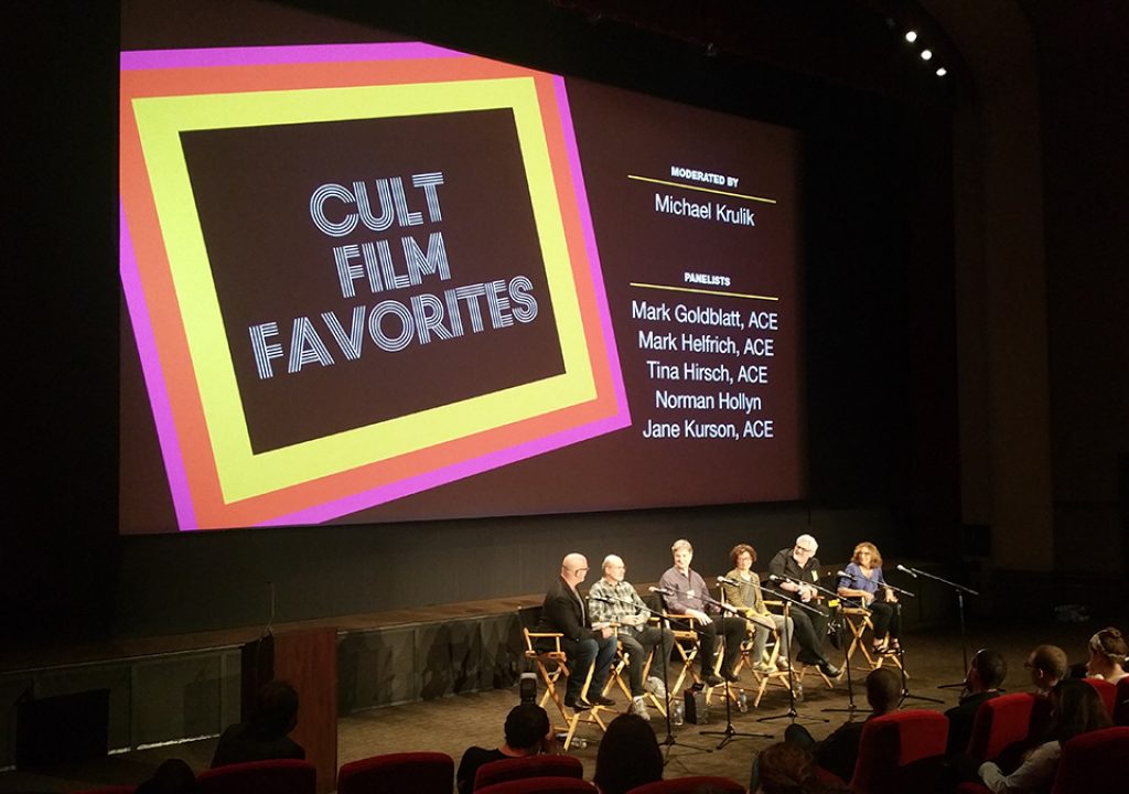 EditFest 2016: Cult Film Favorites with the American Cinema Editors 1