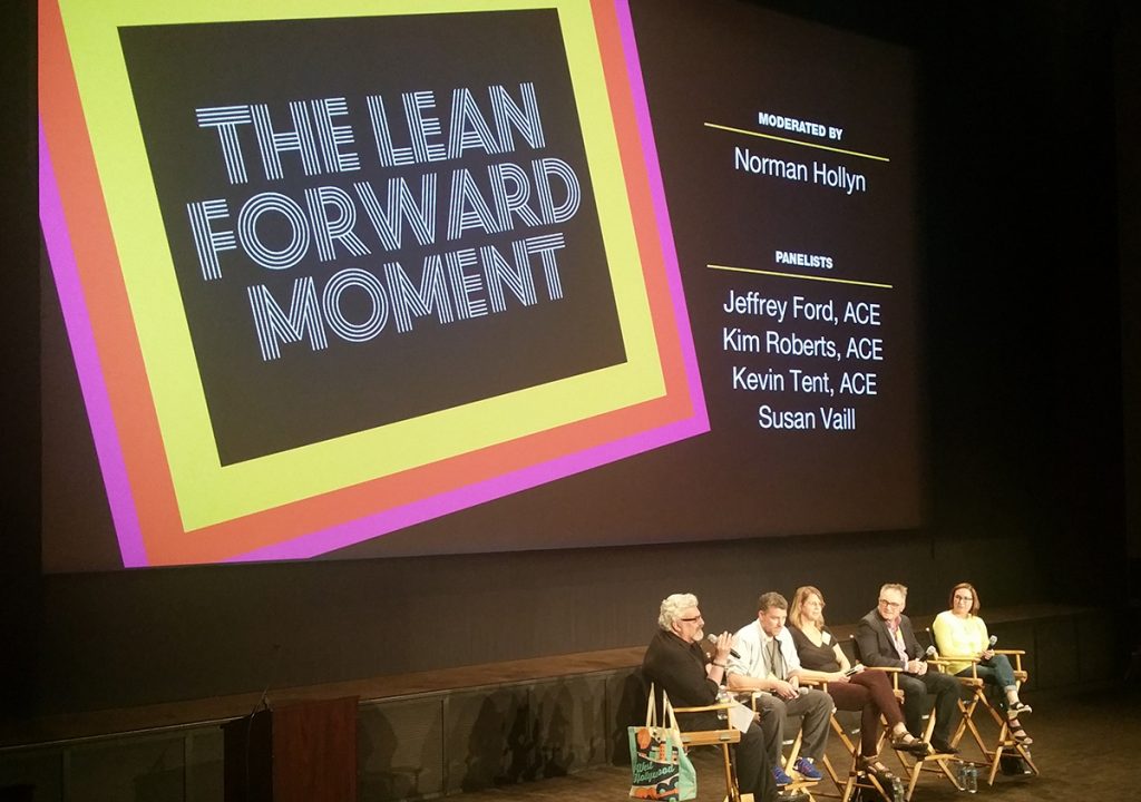 EditFest 2016: The Lean Forward Moment with the American Cinema Editors 1