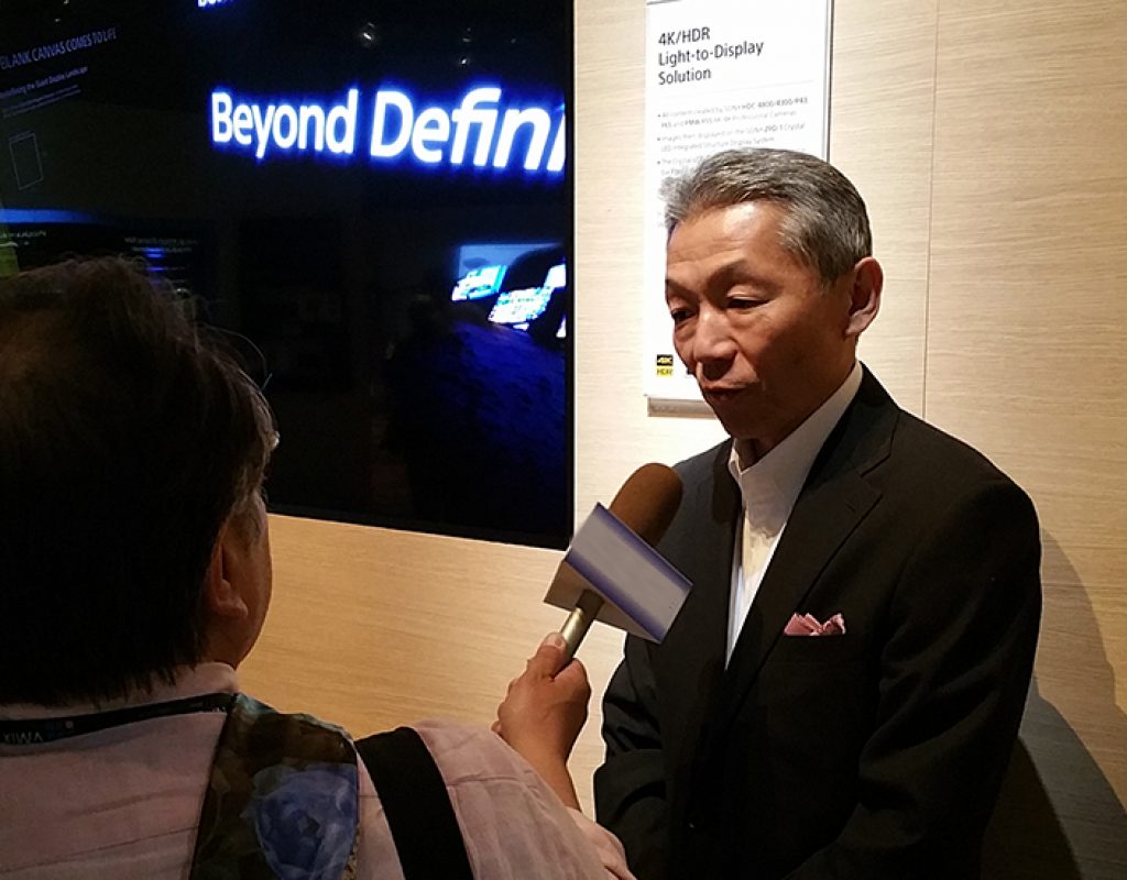 In-depth at NAB: Katsunori Yamanouchi Spearheads the Transformation of Sony into a Solution and Business Provider 9