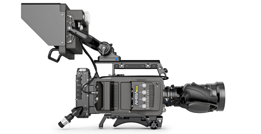 Product shot of ARRI AMIRA Live camera