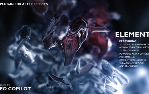 Element: 3D particle plug-in announced 1